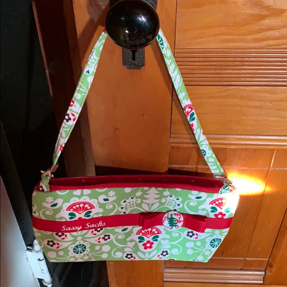 Sassy sacks Christmas bag New  without tags